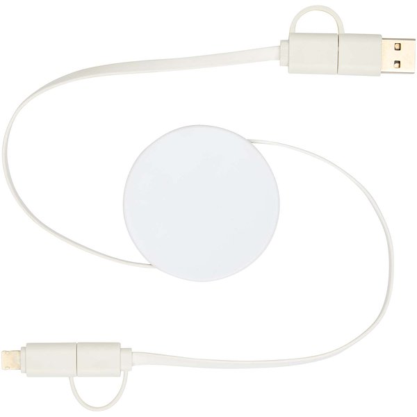 90 cm 5-in-1 Kabel aus recyceltem Kunststoff für Datenübertragung und 40W Schnellladung - Uriköbi