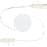 90 cm 5-in-1 Kabel aus recyceltem Kunststoff für Datenübertragung und 40W Schnellladung - Uriköbi