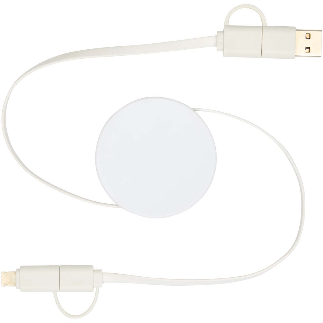 90 cm 5-in-1 Kabel aus recyceltem Kunststoff für Datenübertragung und 40W Schnellladung - Uriköbi
