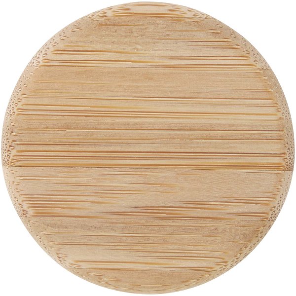 500 ml Glas-Flasche mit Silikongriff und Bambusdeckel - Giafer