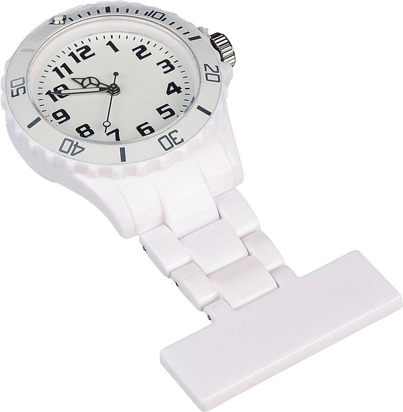 Krankenpflegeuhr Noleen | Kunststoff | Stecknadel