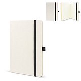 Notizbuch aus recycelter Baumwolle & R-PET A5 Warlina