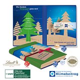 Adventskalender Weihnachtsbuch Lindt „Exklusiv“ Organic mit Lindt Minis