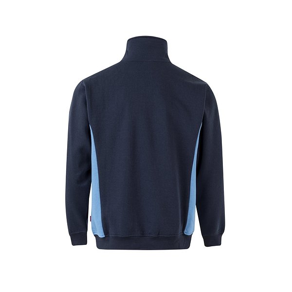Zweifarbiges Frottee-Sweatshirt (260 g/m²), aus Polyester (65 %) und Baumwolle (35 %) Rudorscht