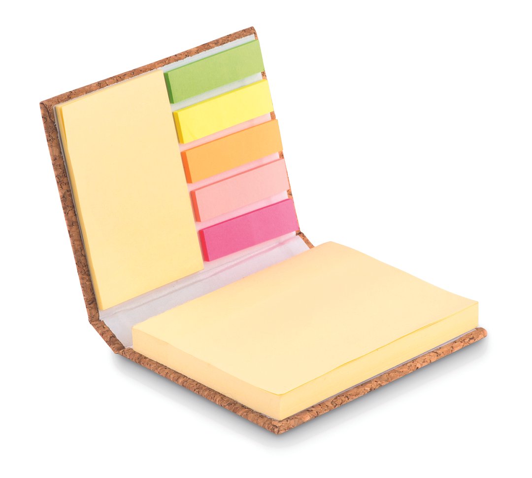 Notizblock-Set mit Kork Renja