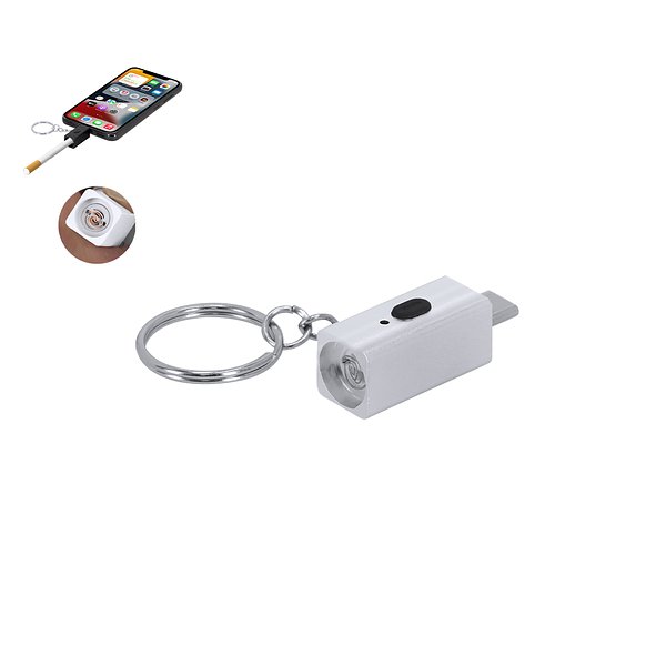 Schlüsselanhänger Elektrisches Feuerzeug Idris