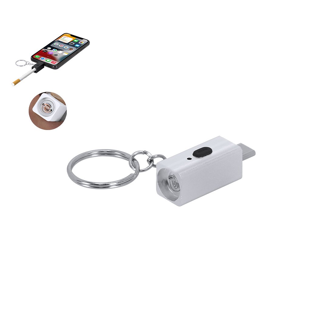 Schlüsselanhänger Elektrisches Feuerzeug Idris