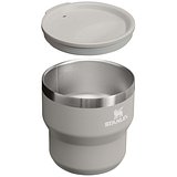 Stay Hot 295 ml Edelstahl isolierter, stapelbarer Camp Becher - Rudyco