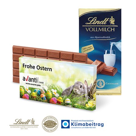 Premium Schokolade von Lindt, 100 g