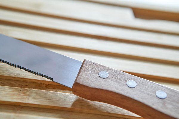 Schneidebrett Masciler | Bambus | Mit Messer