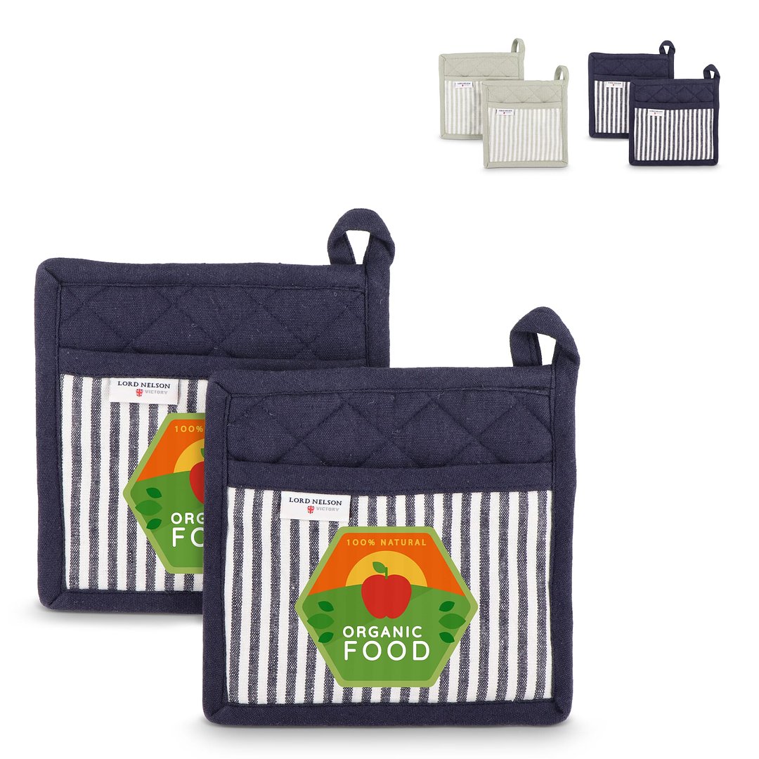 Ofenhandschuh-Set, 2 Stück Ansehilgn