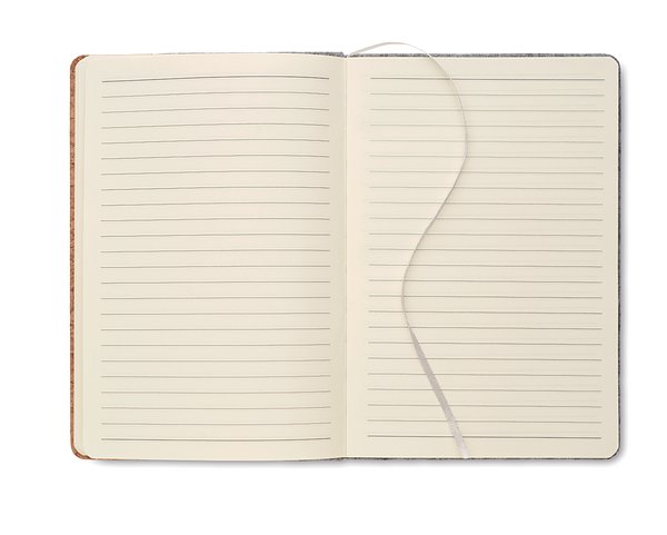 DIN A5 Notizbuch RPET-Filz Ciana