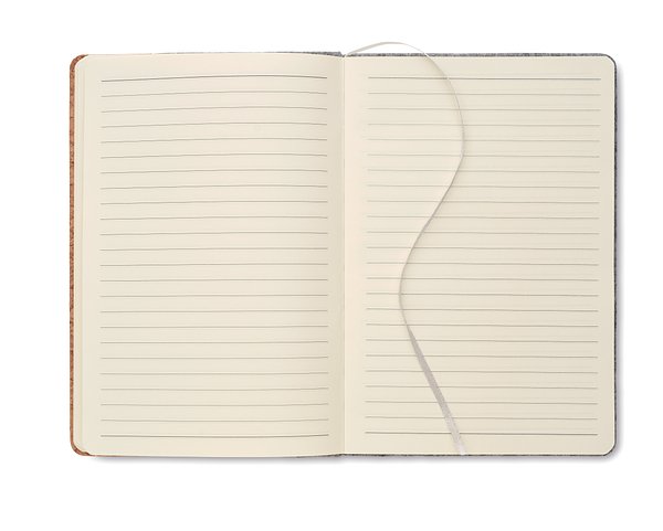 DIN A5 Notizbuch RPET-Filz Ciana
