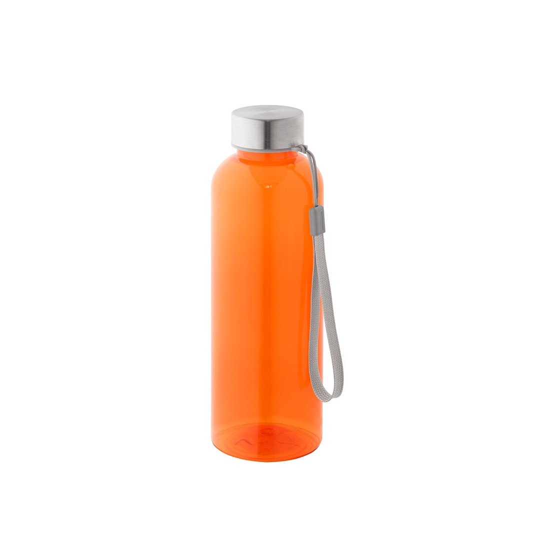 Trinkflasche (600ml) aus rPET mit glänzender transluzenter Oberfläche Verven