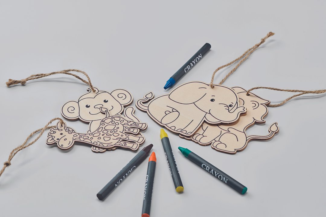 Holzanhänger-Set Buoldivis