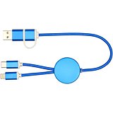 30 cm 5-in-1 Kabel aus recyceltem Kunststoff für Datenübertragung und 27W Schnellladung - Hate