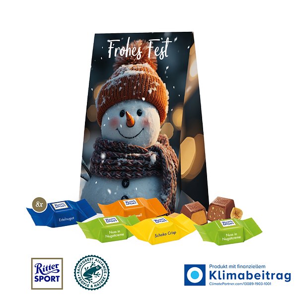 Werbetasche mit süsser Füllung