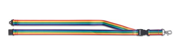 Regenbogen Lanyard RPET Giamina