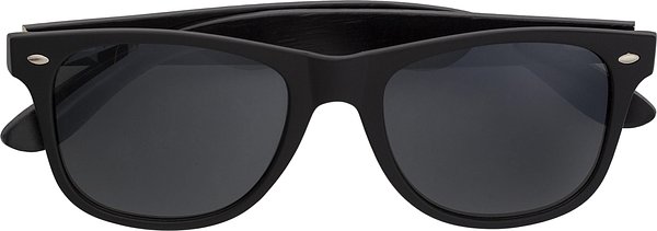 Sonnenbrille Chatria | Kunststoffrahmen und Bambusbügel | UV400