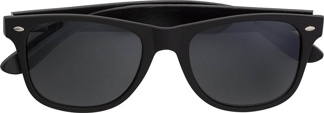 Sonnenbrille Chatria | Kunststoffrahmen und Bambusbügel | UV400