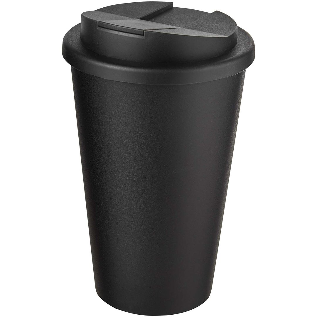 Eco 350 ml recycelter Becher mit auslaufsicherem Deckel - Altina
