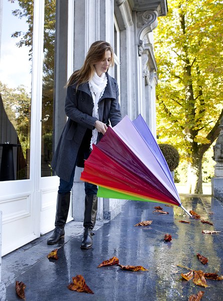 Regenbogenregenschirm Lolfri | 190T