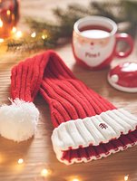 Weihnachtliche Zipfelmütze Badi