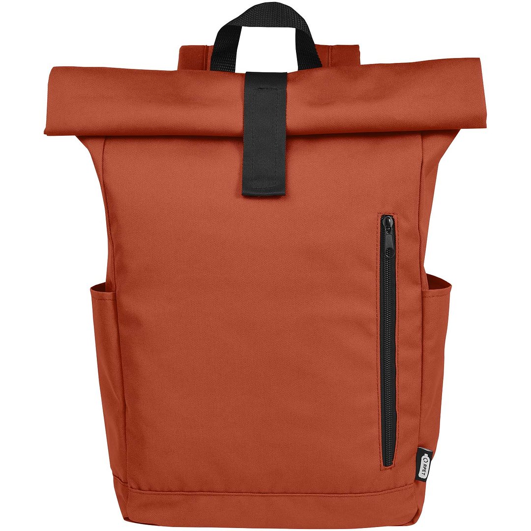 15,6" GRS RPET Roll-Top Rucksack 18 L - Maschtian