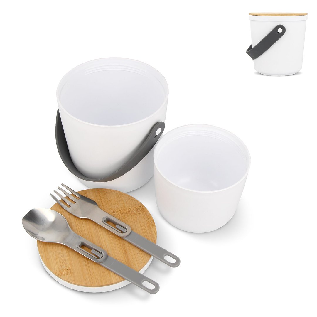 Lunch-Behälter R-PP & Bambus Benich