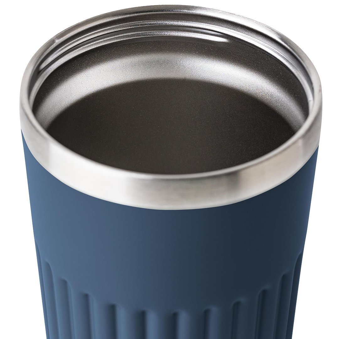 Recycelter Edelstahl-Reisebecher (400 ml) Warlep