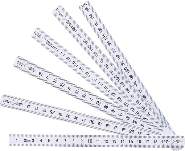 Klappmassstab Warlia | Kunststoff | 2 Meter