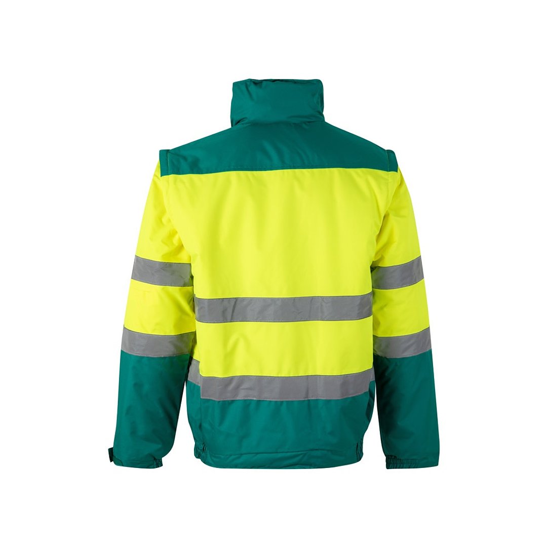 Zweifarbige Steppjacke (180g/m²) aus Polyester (100%) mit PU-Beschichtung Ruder
