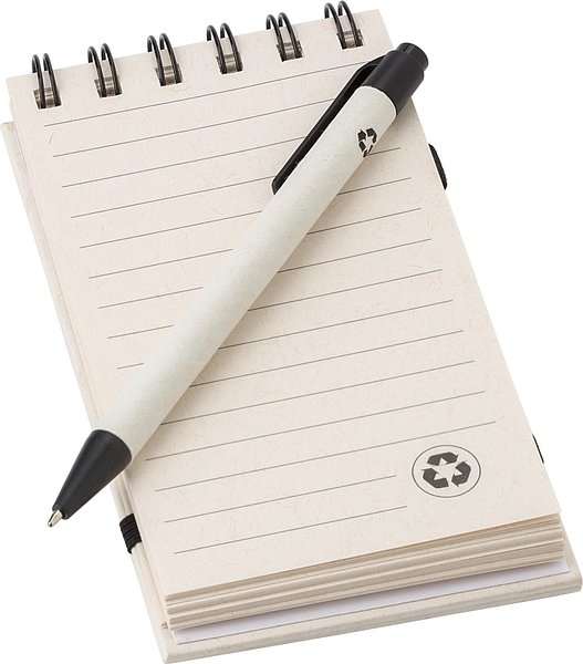 Notizbuch aus recyceltem Milchkarton Lorina