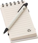 Notizbuch aus recyceltem Milchkarton Lorina