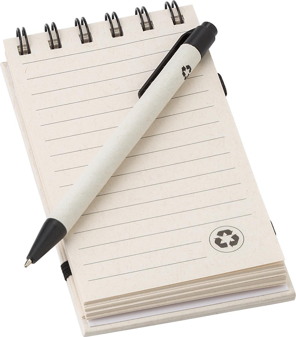 Notizbuch aus recyceltem Milchkarton Lorina
