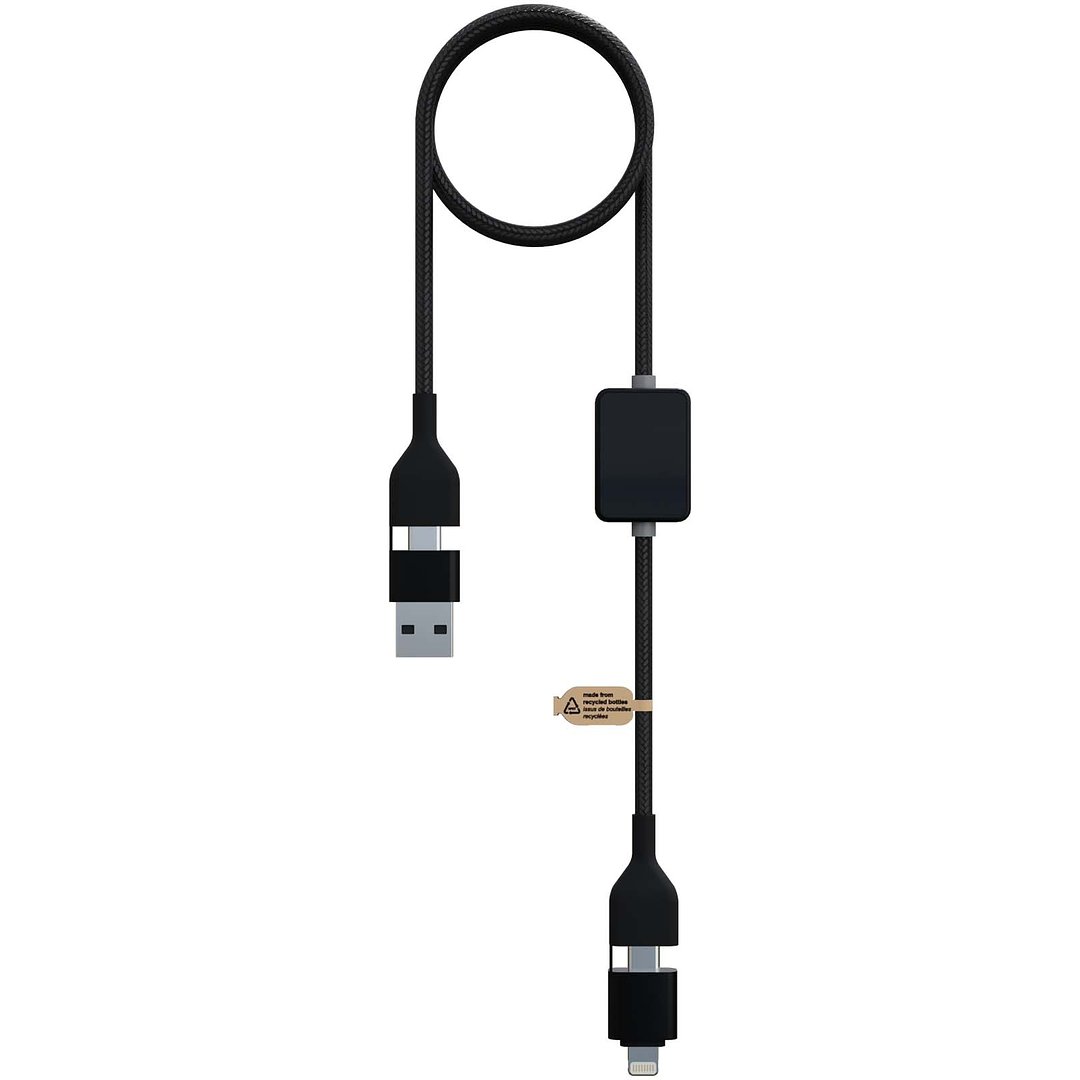 60W Ladekabel mit Schalter und Leuchtlogo - Gieri