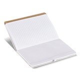 Notizbuch Olmo Hardcover PU A5 mit Haftnotizen Minethli