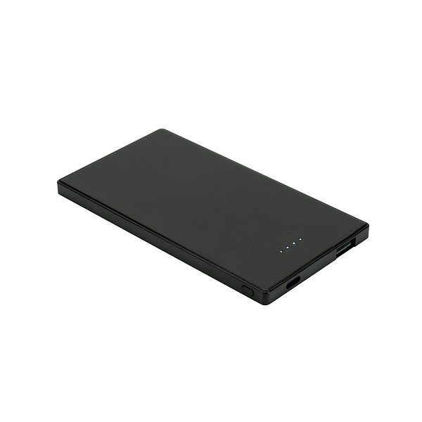 Powerbank Slim mit 5'000 mAh aus Edelstahl Razensepan