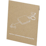 6-in-1 Ladekabel mit einziehbarem Schlüsselring - Warenjan