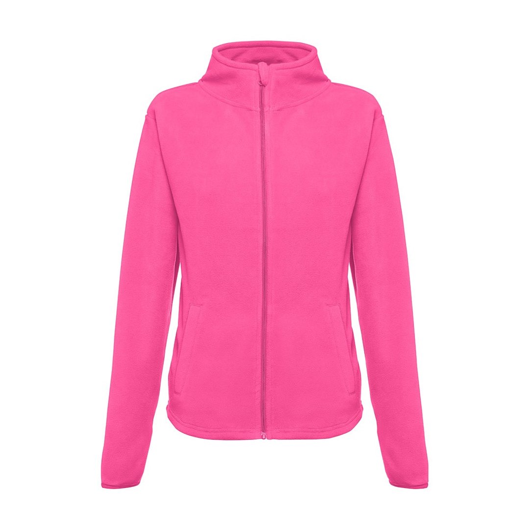 Polarfleecejacke aus Polyester mit Gürtel für Damen Linanrita