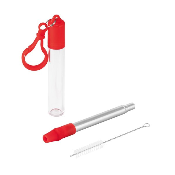 Wiederverwendbares Strohhalm-Set Gier