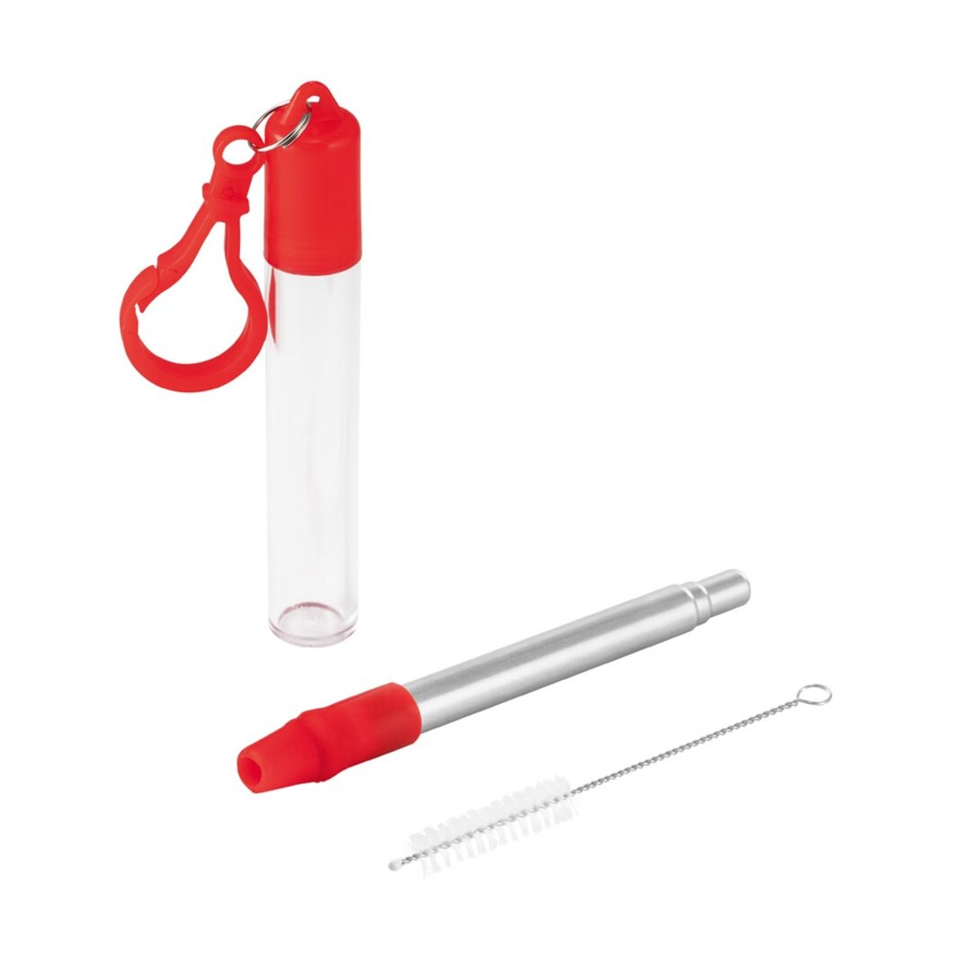 Wiederverwendbares Strohhalm-Set Gier