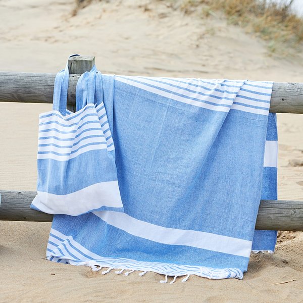 Ella Hamam-Handtuch Bio-Baumwolle 145x250cm Warelik