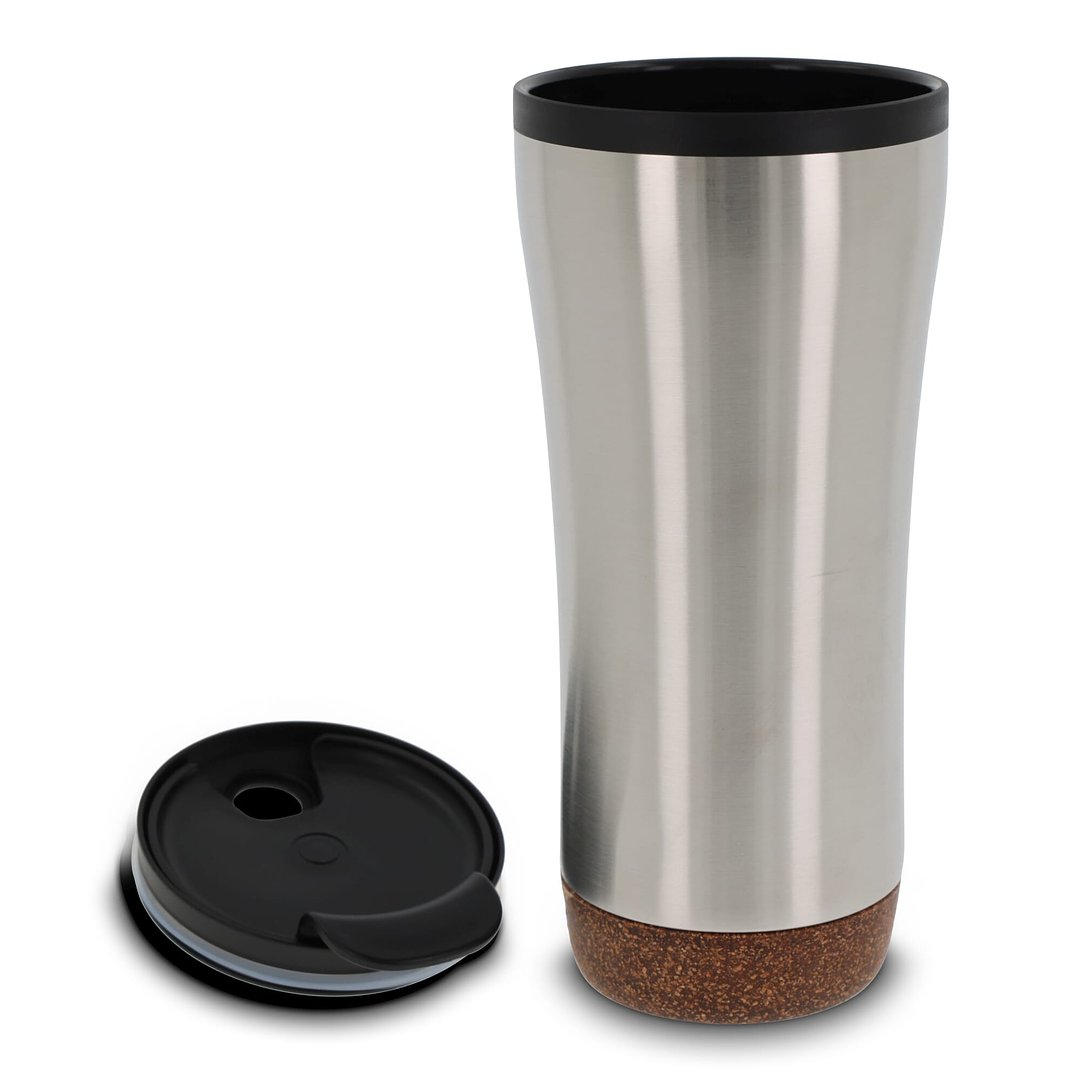 Doppelwandiger Becher mit einem Korkboden 480ml Benjaspan
