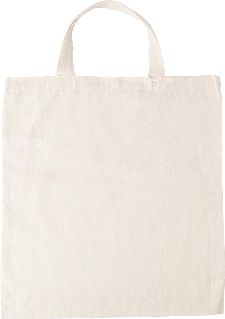 Baumwolltasche Onia | Baumwolle 110 g/m² | Kurze Griffe