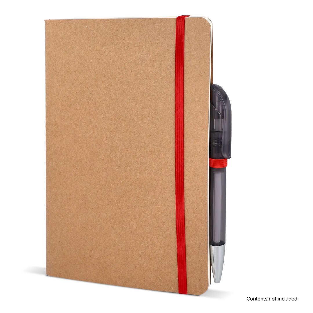 Notizbuch mit flexiblem Einband Kraftpapier A5 Rudolfep