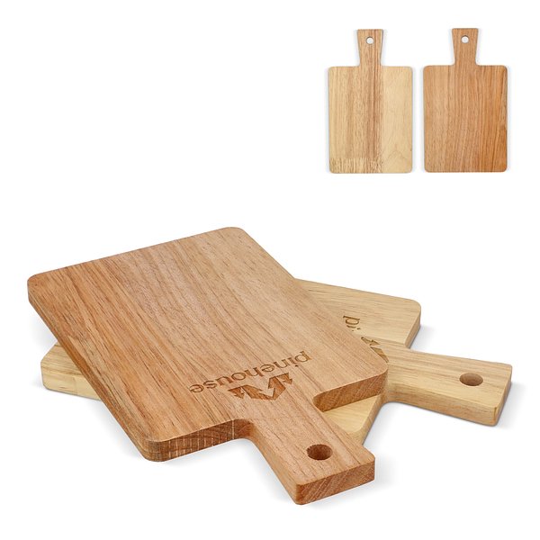 2er-Pack kleine Tapas-Tabletts aus Holz Dumenst