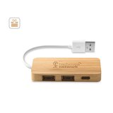 USB HUB aus Bambus Grioll