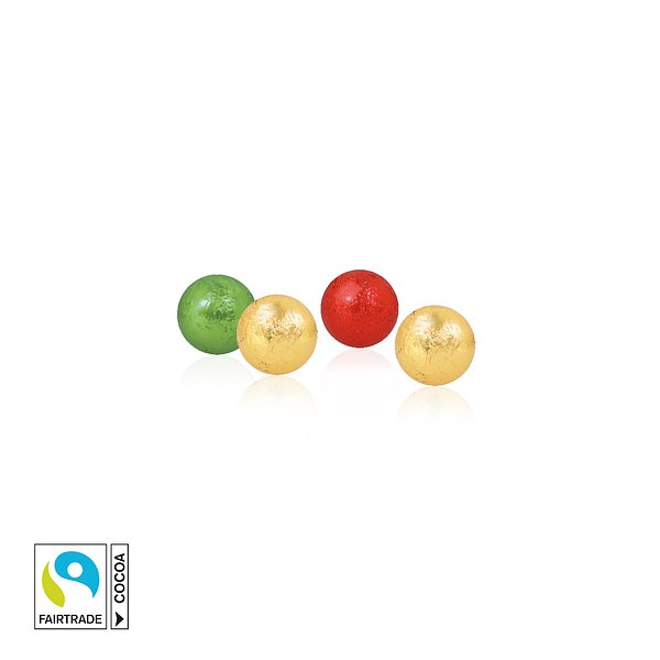 Adventshaus "Edition" mit Fairtrade® Schokolade mit Papier-Inlay