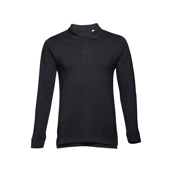 Herren Langarm-Poloshirt Noldio